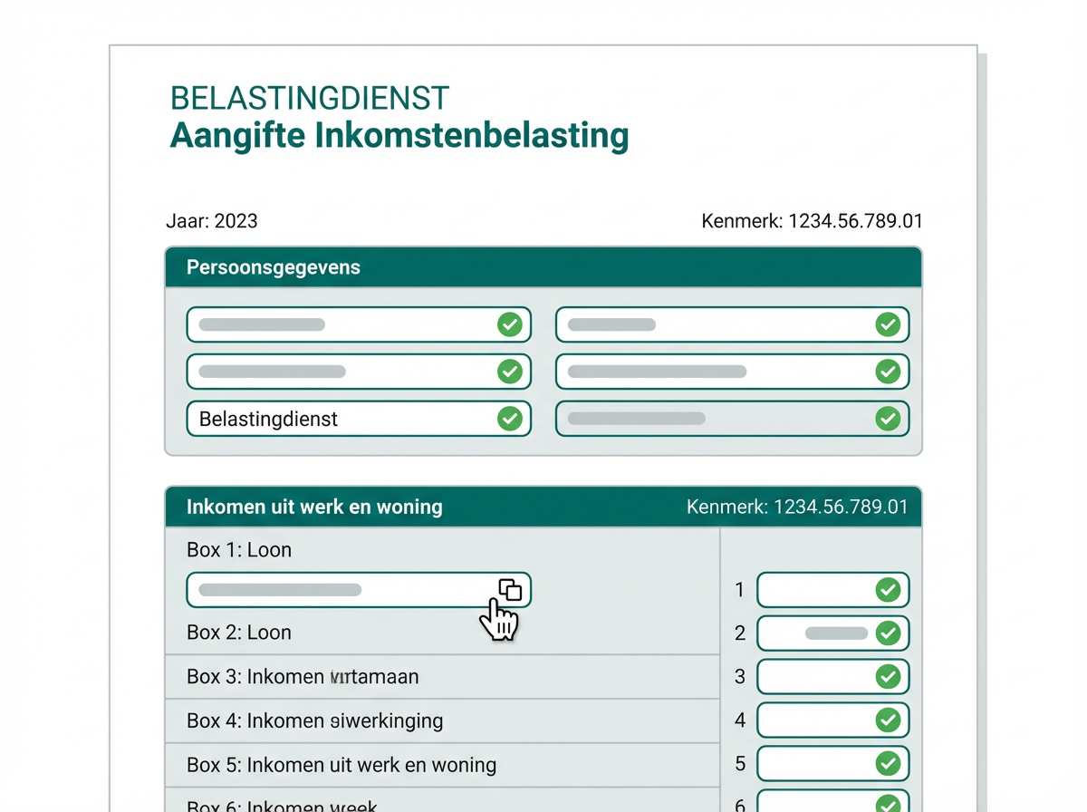 BTW-aangifte rubrieken klaar om te kopiëren naar de Belastingdienst